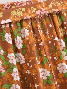 Floral Print,Two Piece Outfits , Boho Sets