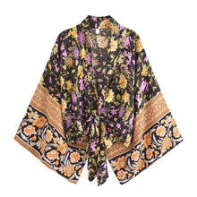 Load image into Gallery viewer, Boho Short Robe ,Bikini Cover Up
