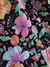 Load image into Gallery viewer, Blue Floral Print ,Beach Bohemian Skirt,Boho Skirts
