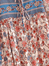 Load image into Gallery viewer, Multi Floral Print , Beach Bohemian , Boho Dress
