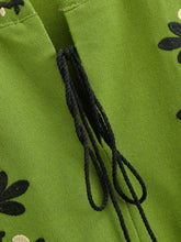 Load image into Gallery viewer, Floral Emberoidery ,Bohemian Maxi Dress ,Linen Cotton Dress
