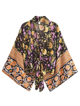 Load image into Gallery viewer, Boho Short Robe ,Bikini Cover Up

