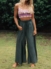 Load image into Gallery viewer, Solid  Linen Cotton ,Bohemian Pants
