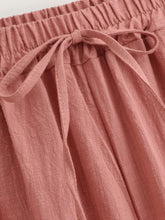 Load image into Gallery viewer, Sun Moon Embroidery Linen Cotton Bloomers Baggy Pants Yoga Trousers
