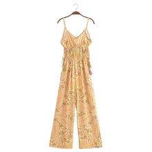 Load image into Gallery viewer, Multi Floral Print, Bohemian Beach Rompers,Boho Playsuits
