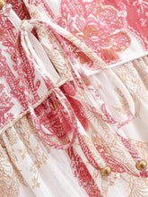Load image into Gallery viewer, Floral Printed Long Bohemian Dress Beach Holiday Maxi Dress
