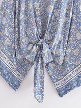 Load image into Gallery viewer, Bohemian Kimono, Boho Bikini Cover-ups,Porcelain Print

