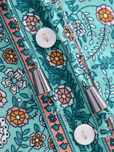 Load image into Gallery viewer, Floral Printed  Boho Blouse Shirts  Bohemian Blusas Tops
