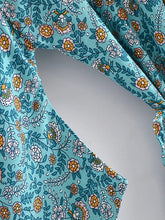 Load image into Gallery viewer, Bohemian Kimino ,Short Robe , Boho Bikini Cover-ups
