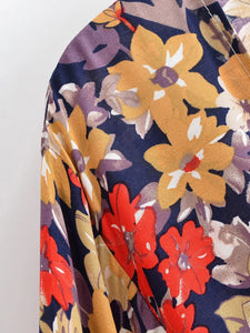 Wild Floral Print ,Boho Kimono,Bikini Cover-ups