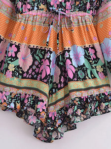 Boho Playsuits,Beach Jumpsuits,Bohemian Playsuits