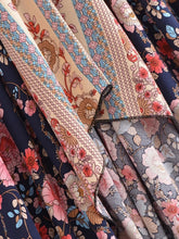 Load image into Gallery viewer, Wild Floral ,Open Back,Strapless Boho Dress
