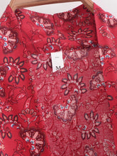 Load image into Gallery viewer, Bohemian Kimono, Boho Bikini Cover-ups,Red Floral

