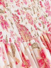 Load image into Gallery viewer, Floral Print, Irregular Sexy High Low , Boho Maxi Skirts
