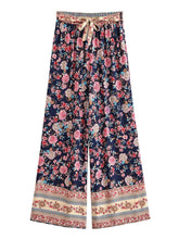 Load image into Gallery viewer, Floral Print Two Piece Suits  2 Pieces Boho Sets
