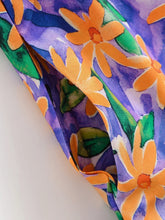 Load image into Gallery viewer, Floral Print, Backless Sexy Maxi Dress,Boho Dress with Pockets
