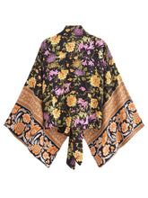 Load image into Gallery viewer, Boho Short Robe ,Bikini Cover Up
