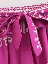 Load image into Gallery viewer, Purple Floral , Wide Leg Pants with Pockets ,Vacation Boho Pant
