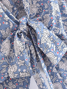 Bohemian Kimono, Boho Bikini Cover-ups,Porcelain Print