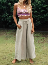 Load image into Gallery viewer, Solid  Linen Cotton ,Bohemian Pants
