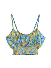 Load image into Gallery viewer, Floral Print Two Piece Suits  2 Pieces Boho Sets
