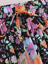 Load image into Gallery viewer, Blue Floral Print ,Beach Bohemian Skirt,Boho Skirts
