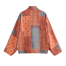 Load image into Gallery viewer, Floral Linen Cotton Autumn Daily Street Outerwear
