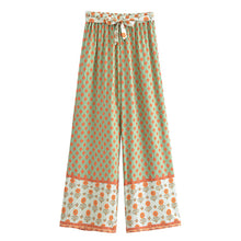 Load image into Gallery viewer, Bohemian Wide Leg Pants ,Loose Boho Pants
