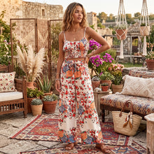 Load image into Gallery viewer, Multi Flower,Two Piece Suits,Boho Sets
