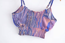 Load image into Gallery viewer, Star and Moon Floral,  Crop Tops,Boho Camis
