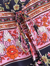 Load image into Gallery viewer, Boho Dress, Bohemian Maxi Dress,Multi Floral print
