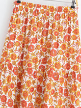 Load image into Gallery viewer, Boho Skirt, Maxi Skirt, Bohemian Wild Flower
