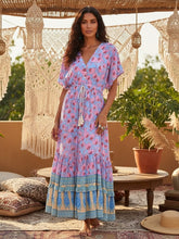 Load image into Gallery viewer, Beach BohemianDress,Maxi Dress,Summer Boho Dress Robe
