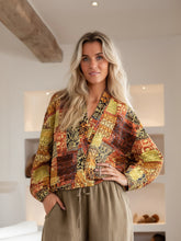 Load image into Gallery viewer, Linen Cotton ,Flowers Outwear Bohemian Jackets,Street Outerwear
