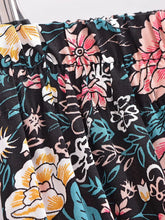 Load image into Gallery viewer, Multi Floral Printed, Beach Bohemian Pleated ,Maxi Skirts
