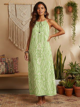 Load image into Gallery viewer, Backless Sexy ,Maxi Dress With Pockets,Summer Boho Dress
