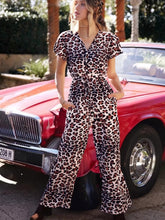 Load image into Gallery viewer, Leopard Print,Boho Bodysuit,Bohemian Rompers
