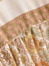 Load image into Gallery viewer, Grey Floral Print,Bohemian Maxi Dress,Boho Dress
