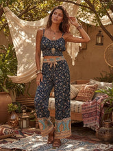 Load image into Gallery viewer, Floral Print,Long Pants and Tops ,Boho Sets

