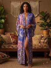 Load image into Gallery viewer, Star and Moon,Boho Cover-ups,Bohemian kimono
