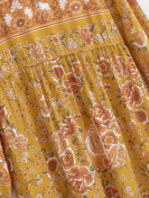 Load image into Gallery viewer, Boho Dress, Bohemian Maxi Dress,Multi Floral print
