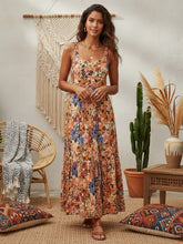 Load image into Gallery viewer, Beach Bohemian Dresses ,Boho Maxi Dress Robe
