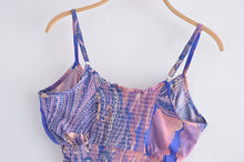 Load image into Gallery viewer, Star and Moon Floral,  Crop Tops,Boho Camis
