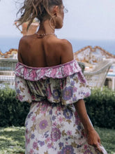 Load image into Gallery viewer, Boho Blouse, Vintage Blouse,Floral Print
