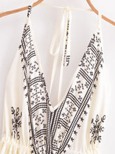 Load image into Gallery viewer, Floral Print ,Backless Sexy Maxi Dres,Vacation Boho Dress
