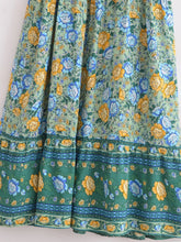 Load image into Gallery viewer, Maxi Dress, Boho Sundress,Floral print
