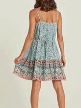 Load image into Gallery viewer, Mini Dress, Boho Sundress,Floral Print
