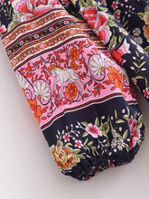 Load image into Gallery viewer, Boho Dress, Bohemian Maxi Dress,Multi Floral print
