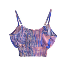 Load image into Gallery viewer, Star and Moon Floral,  Crop Tops,Boho Camis
