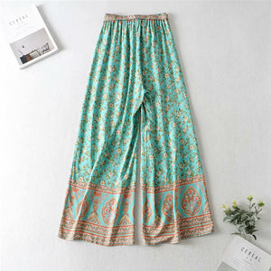 Boho Sets,Pants and Tops,Bohemian Outfits